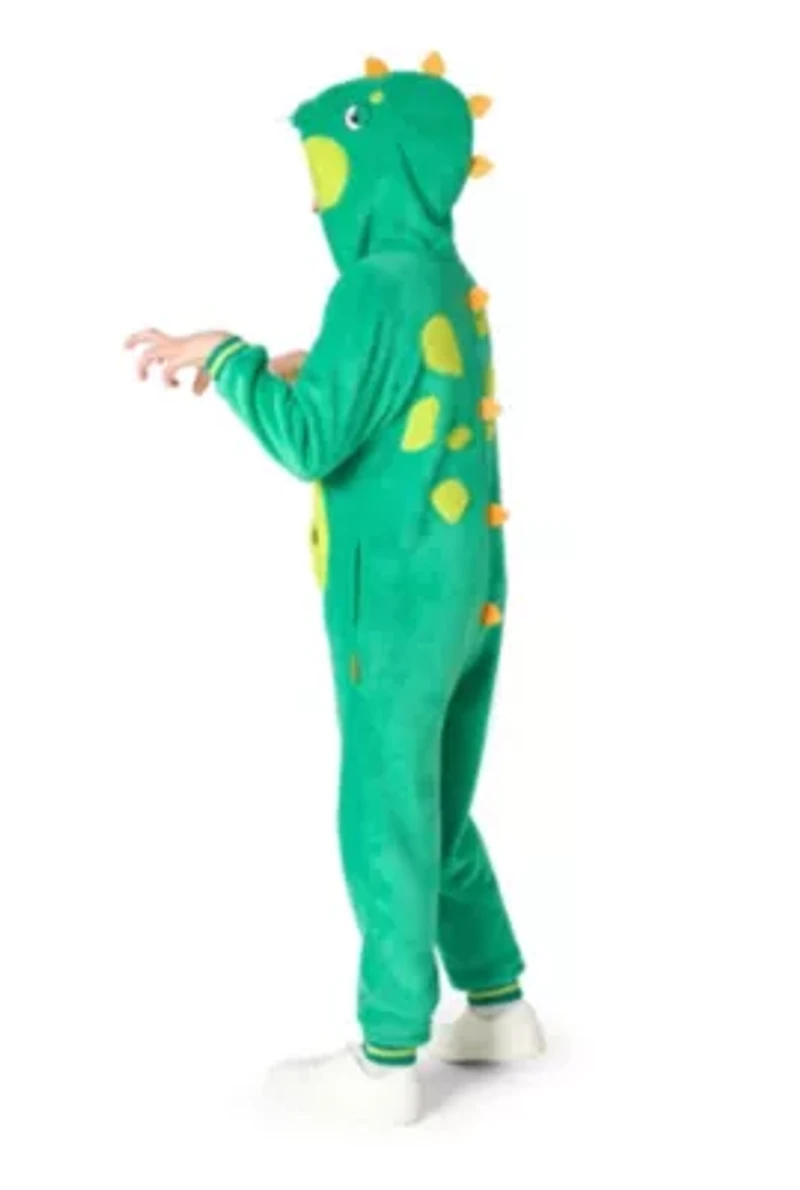 OppoSuits Kids Dinosaur Costume Outfit - Animal Jumper Pyjamas Green