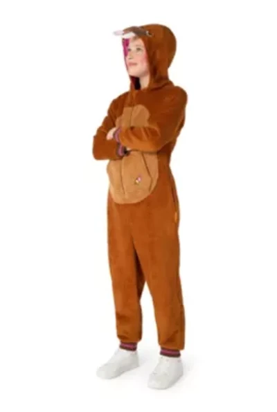 OppoSuits Kids Walrus Costume Outfit - Animal Jumper Pyjamas Brown