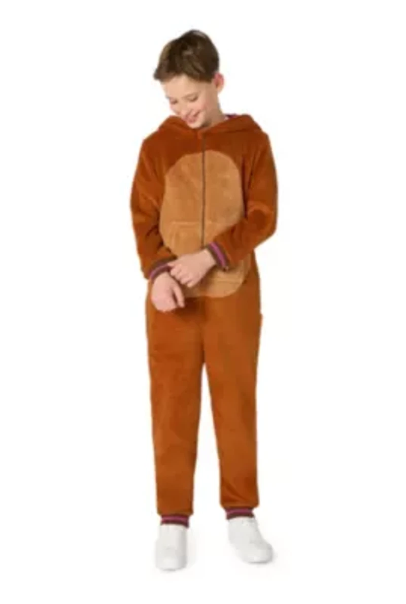 OppoSuits Kids Walrus Costume Outfit - Animal Jumper Pyjamas Brown