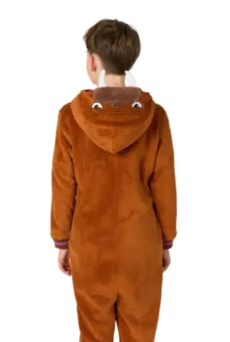 OppoSuits Kids Walrus Costume Outfit - Animal Jumper Pyjamas Brown
