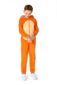 OppoSuits Kids Cat Costume Outfit - Animal Jumper Pyjamas Red