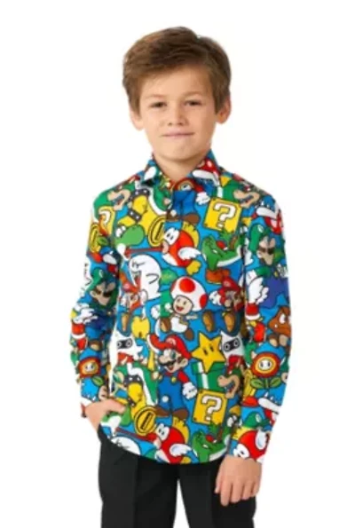 Super Mario Boys - Long Sleeve Shirt