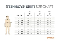 SHIRT LS Festivity Red Boys