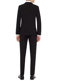 Boys 8-20 Black Knight Solid Color Suit