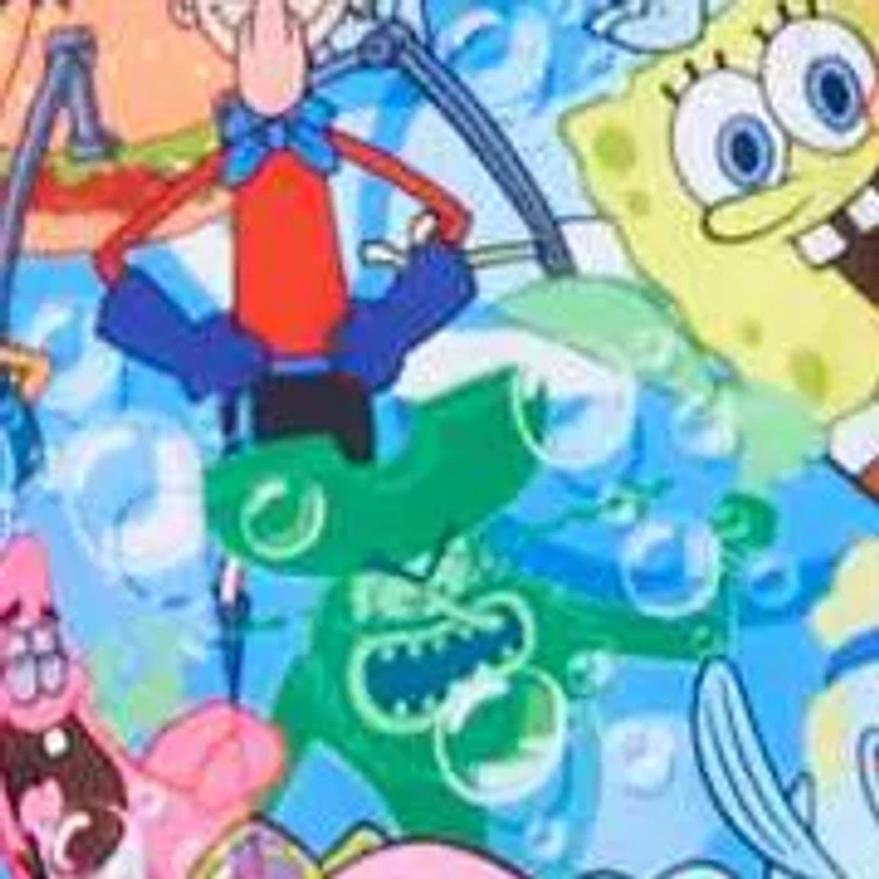 TEEN BOYS SpongeBob™ Frenzy 2 Piece Suit + Tie