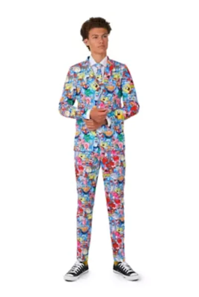 TEEN BOYS SpongeBob™ Frenzy 2 Piece Suit + Tie