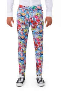 TEEN BOYS SpongeBob™ Frenzy 2 Piece Suit + Tie