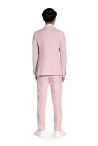 TEEN BOYS Lush Blush 2 Piece Suit + Tie