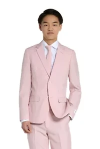TEEN BOYS Lush Blush 2 Piece Suit + Tie