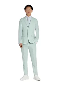 TEEN BOYS Magic Mint 2 Piece Suit + Tie
