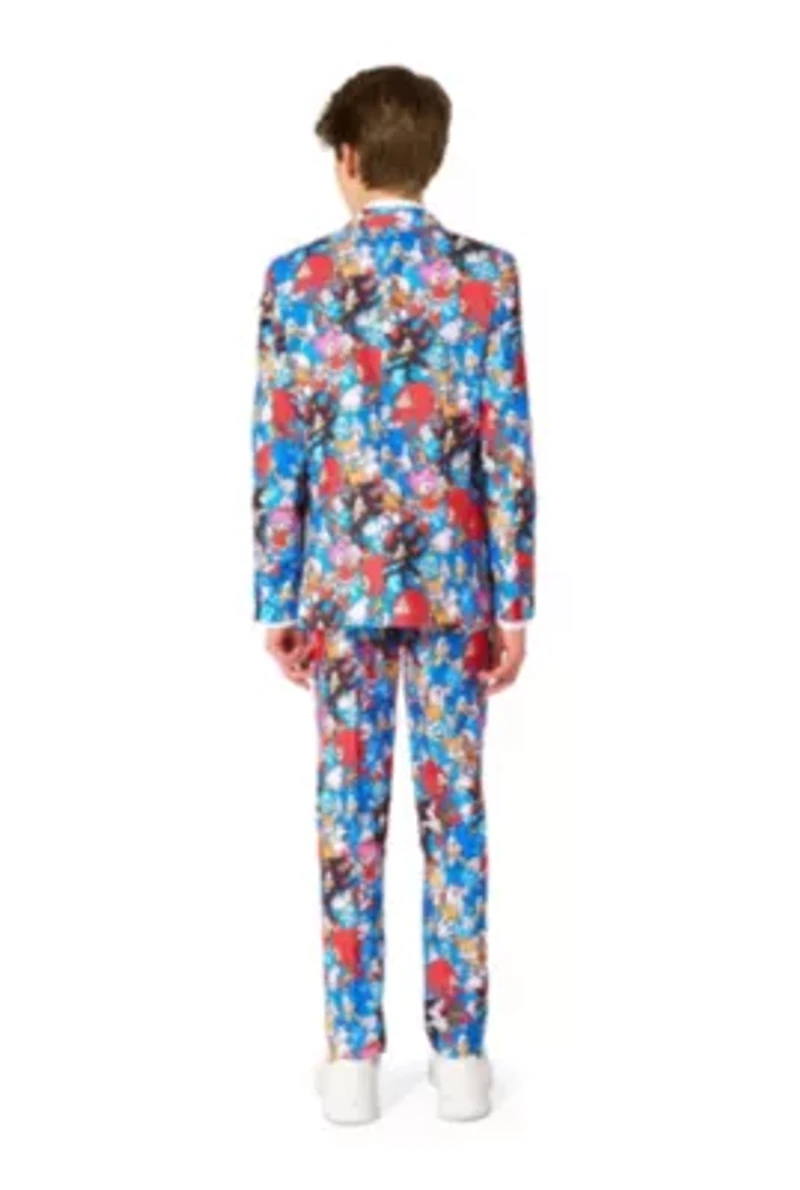 OppoSuits Teen Boys Suit - Sonic The Hedgehog Blue