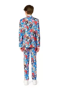 OppoSuits Teen Boys Suit - Sonic The Hedgehog Blue