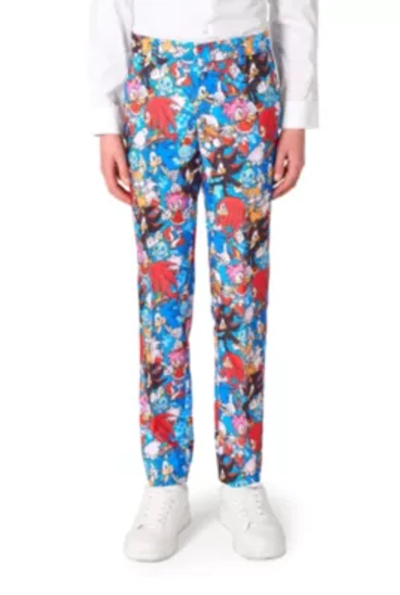 OppoSuits Teen Boys Suit - Sonic The Hedgehog Blue