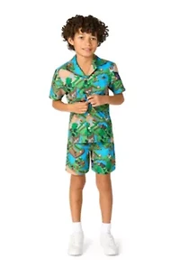 Minecraft - Shorts and Shirt
