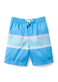 Boys 4-7 Printed Swimsuit Bottoms