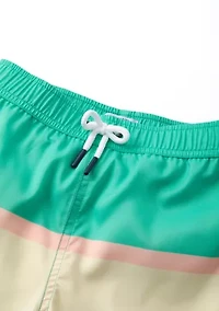 Boys 4-7 Printed Swimsuit Bottoms