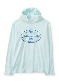 Boys 4-7 Long Sleeve Graphic Rash Guard Top