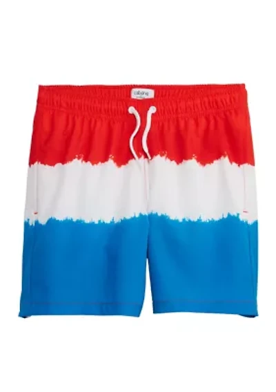 Boys 8-20 Printed Swim Shorts
