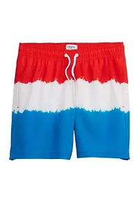 Boys 8-20 Printed Swim Shorts