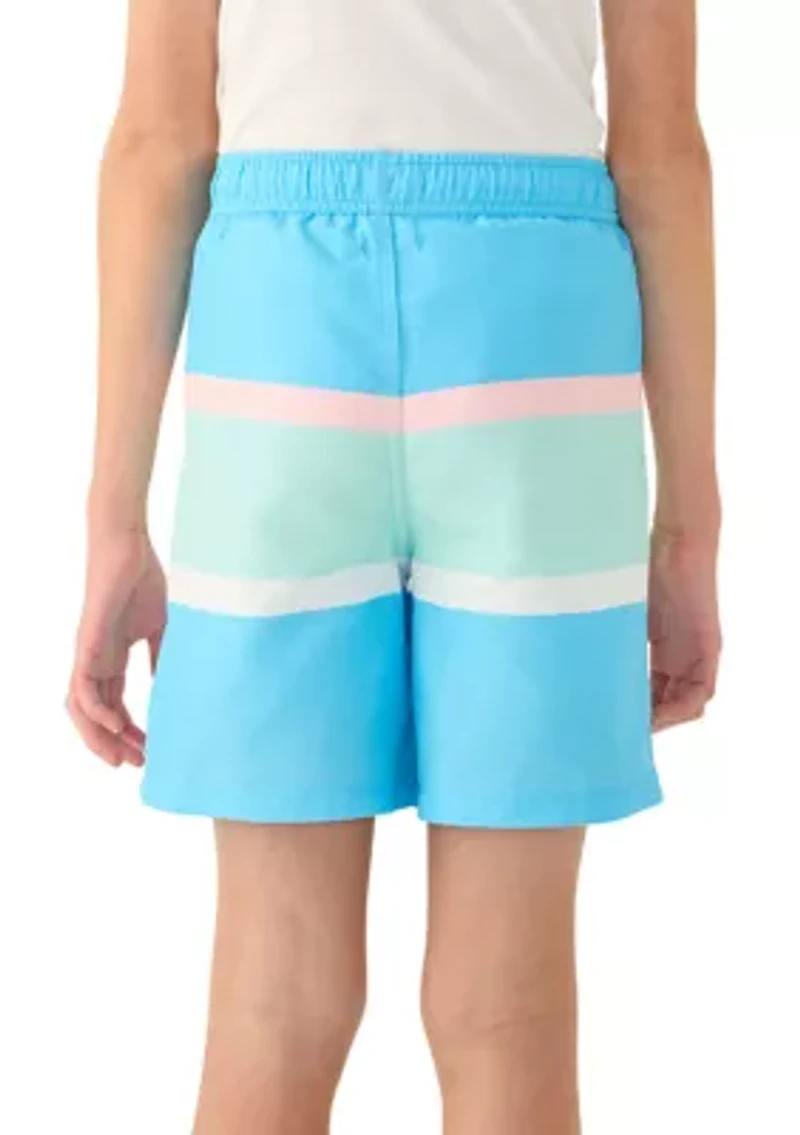 Boys 8-20 Printed Swim Trunks