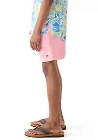 Boys 8-20 Solid Swim Trunks