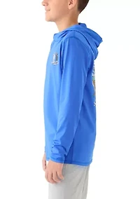 Boys 8-20 Graphic Long Sleeve Performance UPF Hoodie