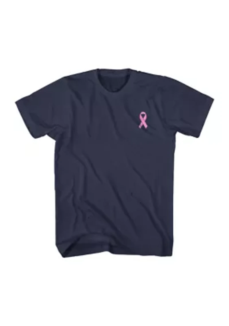 Boys 8-20 Breast Cancer Awareness Short Sleeve Graphic T-Shirt