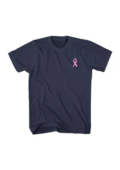 Boys 8-20 Breast Cancer Awareness Short Sleeve Graphic T-Shirt