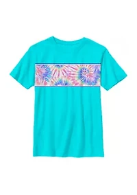 Boys 8-20 Chest Stripe Graphic T-Shirt