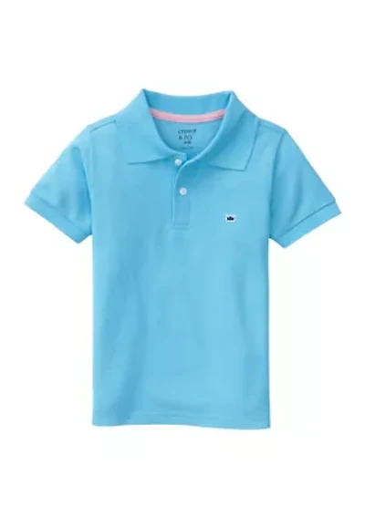 Boys 4-7 Cotton Piqué Polo Shirt
