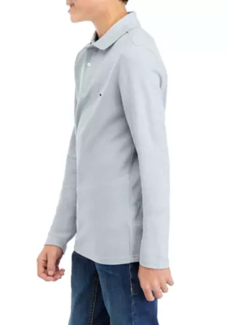 Boys 8-20 Performance Piqué Polo Shirt