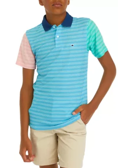 Boys 8-20 Short Sleeve Knit Polo Shirt