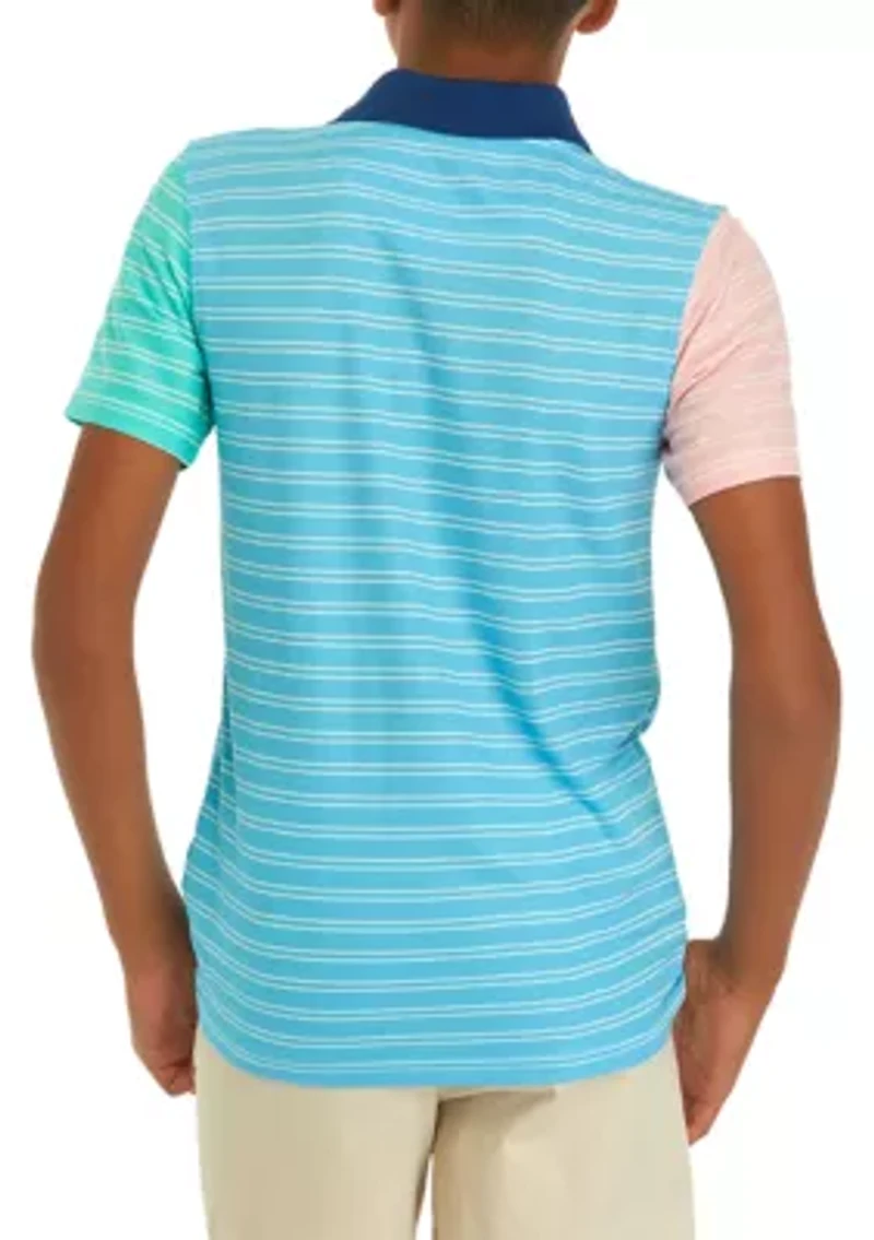 Boys 8-20 Short Sleeve Knit Polo Shirt