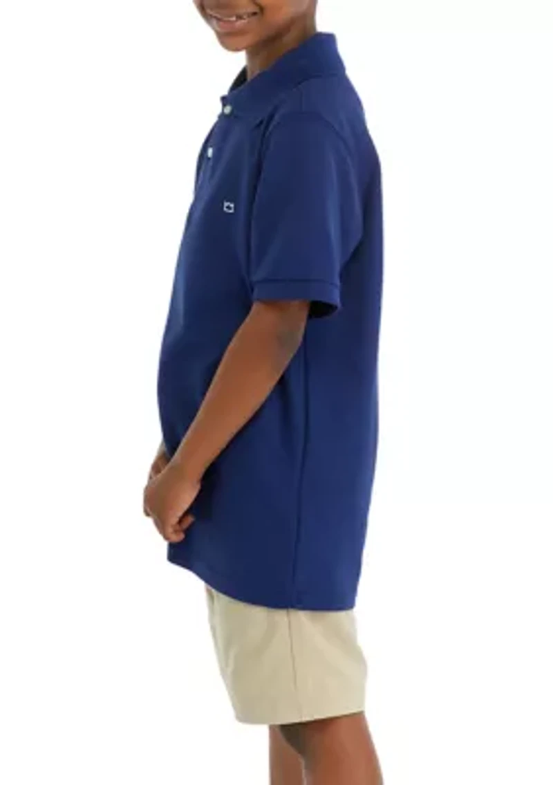 Boys 8-20 Cotton Piqué Polo Shirt