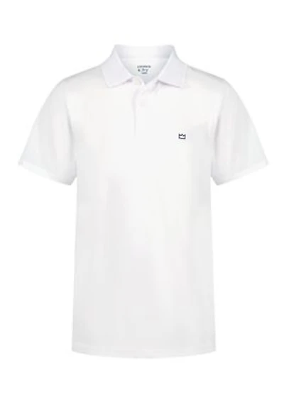 Boys 4-7 Performance Pin Dot Polo Shirt