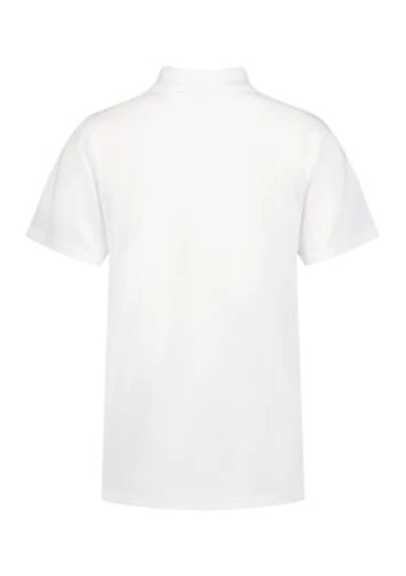 Boys 4-7 Performance Pin Dot Polo Shirt