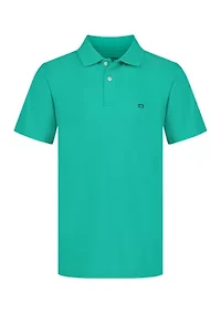Boys 4-7 Performance Pin Dot Polo Shirt