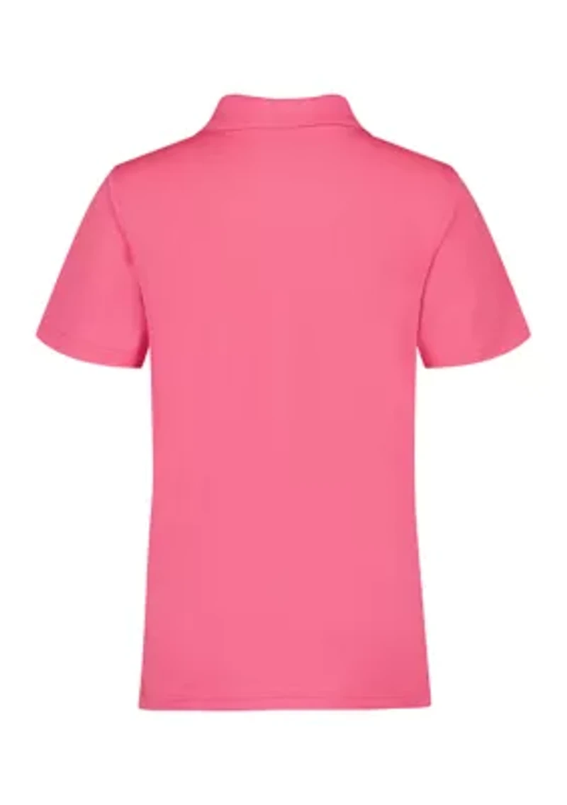 Boys 4-7 Performance Pin Dot Polo Shirt