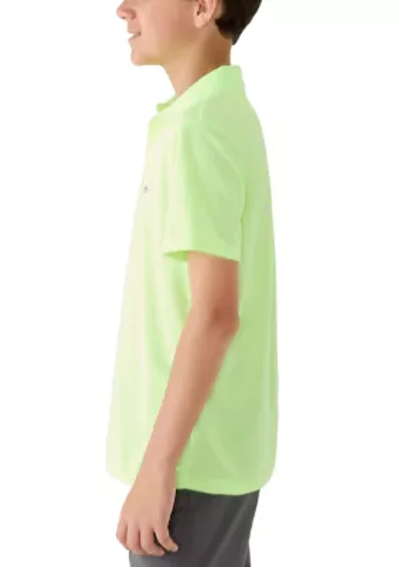 Boys 8-20 Performance Pin Dot Polo Shirt