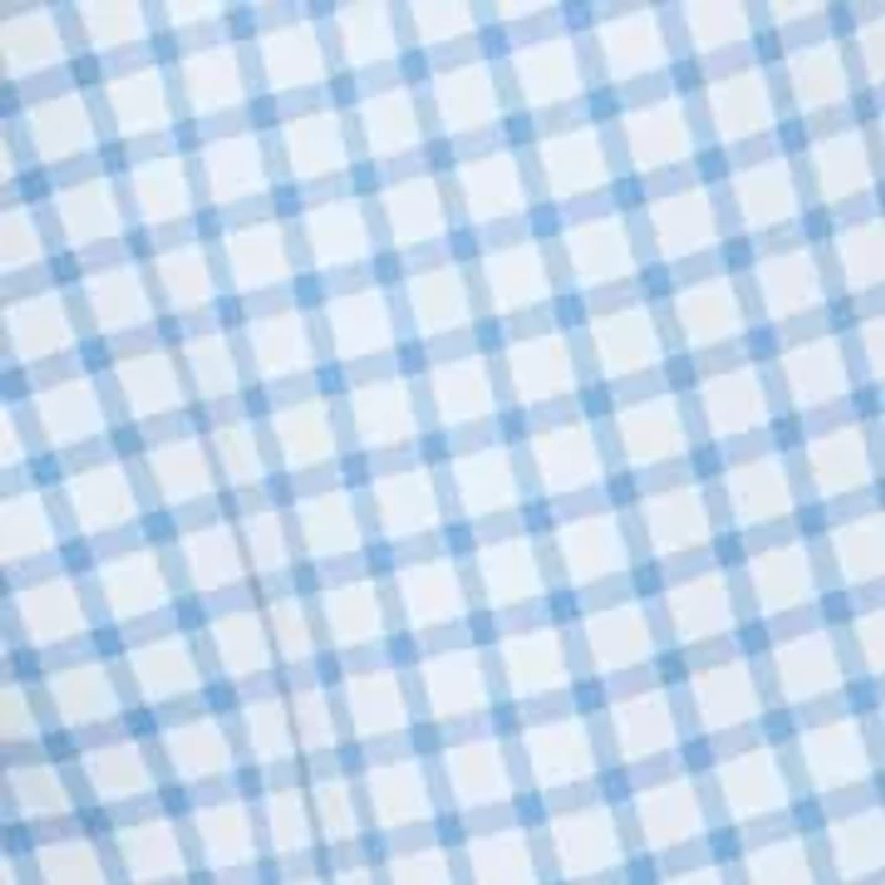 Boys - Long Sleeve Mismatched Gingham Poplin Shirt