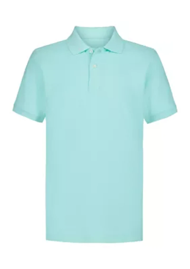 Boys 4-7 Solid Piqué Polo Shirt