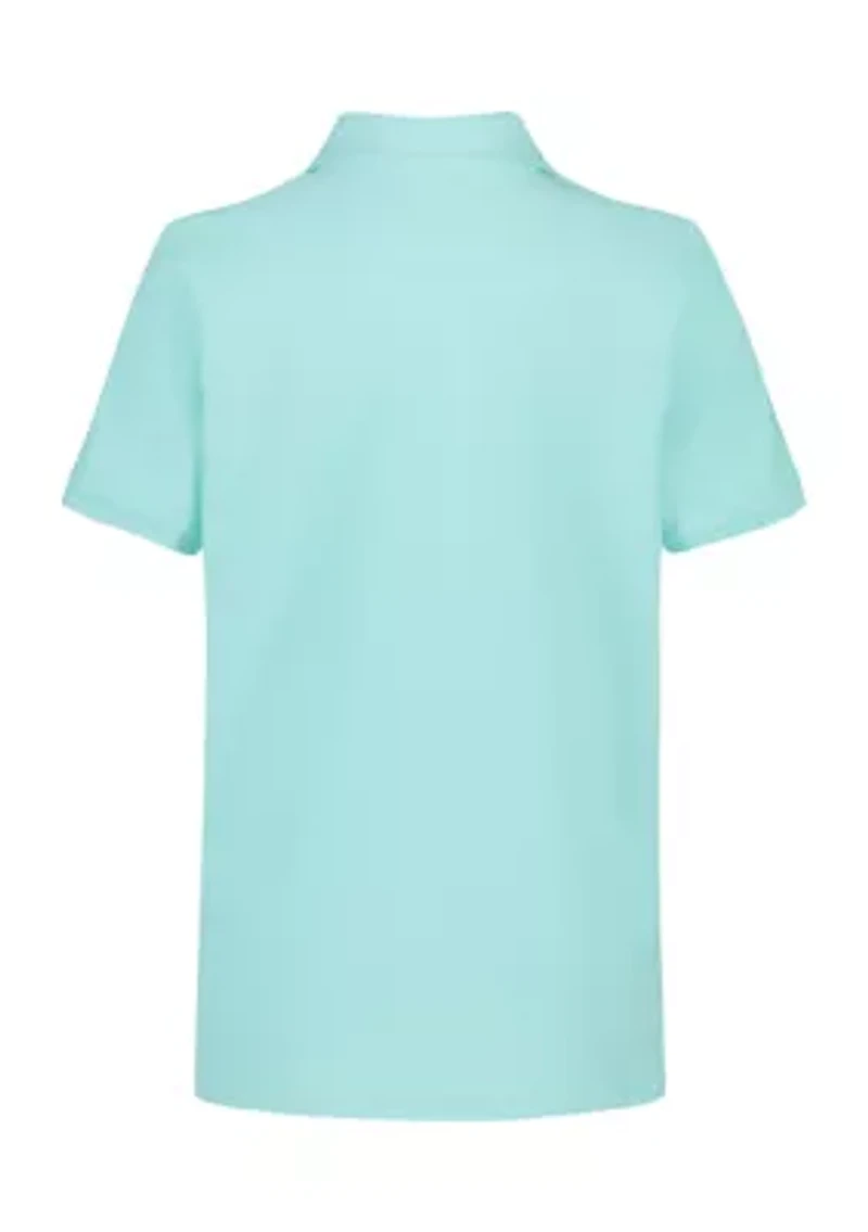 Boys 4-7 Solid Piqué Polo Shirt