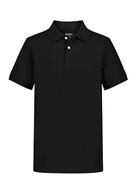 Boys 8-20 Short Sleeve Pique Polo