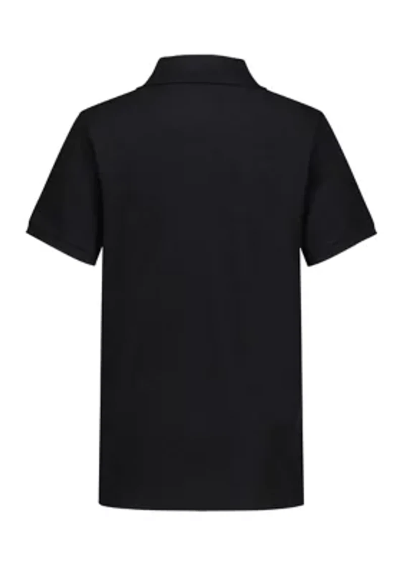 Boys 8-20 Short Sleeve Pique Polo