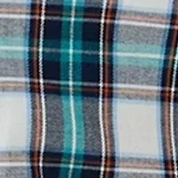 Boys 8-20 Husky Long Sleeve Woven Brushed Twill Shirt