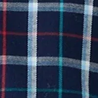 Boys 8-20 Husky Long Sleeve Woven Brushed Twill Shirt