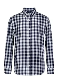 Boys 8-20 Woven Brushed Twill Button Down Shirt