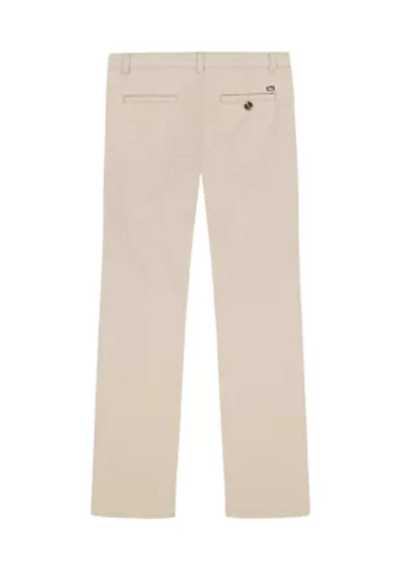 Boys 8-20 Twill Pants - Husky