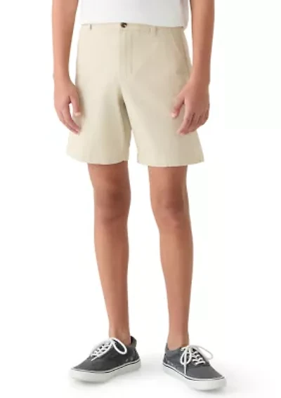 Boys 8-20 Husky Twill Shorts