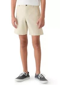 Boys 8-20 Husky Twill Shorts